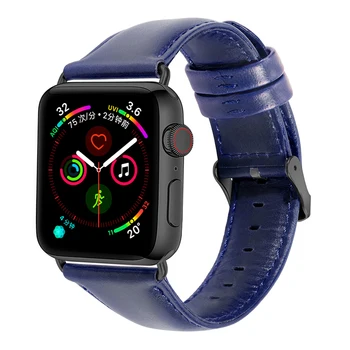 Natūralios Odos Dirželis Apple watch band 44mm 40mm 42mm 38mm Derliaus odos apyrankė iwatch 