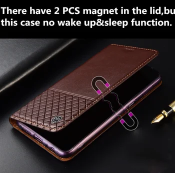 Natūralios Odos Telefonas Maišelį Kortelės Lizdo Laikiklį Atveju Sony Xperia Z2 L50W Flip Case Sony Xperia Z1 L39h Magnetinio Flip Cover