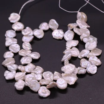 Natūralūs Gėlavandenių Perlų Žiedlapis-Prarasti formos Karoliukai Papuošalai Priėmimo 10-12 MM 