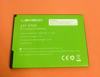 Naudoti Originalus 3000mAh Baterija Batterie Batterij Bateria už LEAGOO M9 PRO MT6739V Quad Core