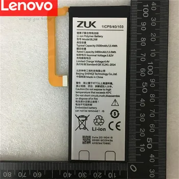 Nauja originali Baterija BL268 Lenovo ZUK Z2 3500mAh Mobiliojo Telefono pakeitimo Aukštos Kokybės Baterija + įrankiai, Dovanos +Nemokamas Lipdukai