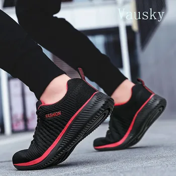 Nauja vasaros vyriškų batų kvėpuojantis akių vyriški laisvalaikio bateliai patogus ir madingi lengvi vyriški sportiniai bateliai dydis 38-44