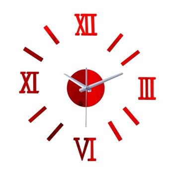 Naujas 3d Sienų Lipdukai Laikrodis Laikrodžiai Kvarco Relojes De Sumalti Horloge Murale Kambarį Modernus Didelis Dekoratyvinis