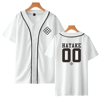 Naujas Anime Dizaino Naruto Beisbolo Marškinėliai Trumpomis Rankovėmis Beisbolo Striukė Uchiha Hatake Uzumaki Klanas Ženklelis Spausdinti Marškinėliai, Unisex Drabužiai