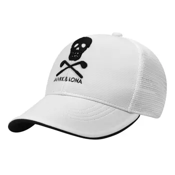 Naujas aukštos kokybės unisex MARK&LONA Golfo skrybėlę ins juodos ir baltos kepurės išsiuvinėti sporto PG golfo bžūp