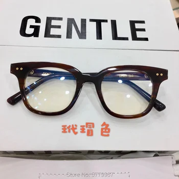 Naujas Korėja Prekės ženklų Akinių Rėmelių Optinių Rėmelių Akiniai Recepto GM akinius Moterims, Vyrams, ŠVELNUS Pietų pusėje trumparegystė kadrų