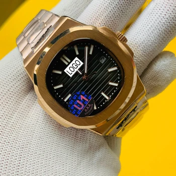 Naujas limited edition prabanga AAA top brand watch vyrų rose gold P-P automatinė likvidavimo U1 gamyklos safyro stiklo valymo judėjimas