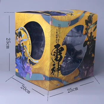 Naujas PVC G. E. M Remix Fujin Naruto Raijin Sasuke Veiksmų Skaičius, Anime Naruto Shippuden Statulos Modelis Žaislas Berniukui Dovana Kolekcionieriams