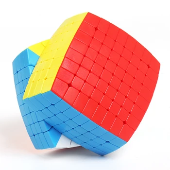 Naujas Shengshou Pillowed 8x8 8Layer Kubo Stickerless Magic Cube Sengso 8x8x8 Įspūdį Švietimo Žaislai Vaikams Puzzle Kubeliai