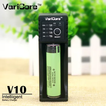 Naujas VariCore V10 LCD 1.2 V / 3 V / 3,7 V / 4.25 V18650/26650/18350/16340/18500/ AA AAA NiMH ar ličio Baterijos Kroviklis