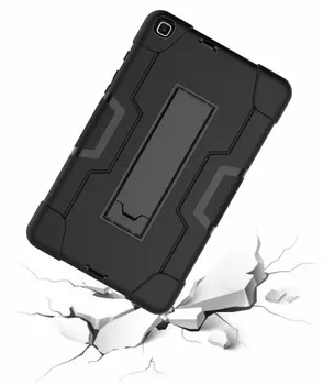 Naujas Šarvai Case For Samsung Galaxy Tab 8.0 2019 Vaikai Saugiai Sunkiųjų Silikono Hard Cover Modelis SM-T290 SM-T295 SM-T297 8.0 Atveju