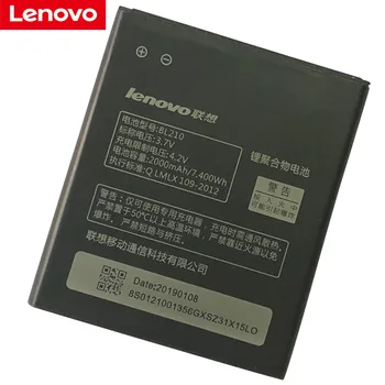 Naujausias Aukštos Kokybės BL210 Lenovo A536 A606 S820 S820E A750E A770E A656 A766 A658T S650 Telefono baterija Pakeisti