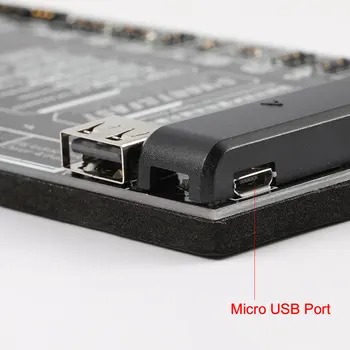 Naujausias Profesinės Baterija, Kraunama USB Kabeliu Aktyvavimo Greitai Įkrauti Bateriją Plokštė valdyba 
