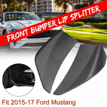 Nauji 2vnt Automobilio Bamperio Slitter Lūpų Difuzorius Smakro Spoileris Winglets Guard apsaugos Ford For Mustang 2016 2017