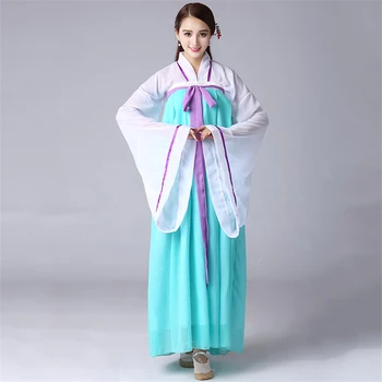 Naujos Tradicinio korėjiečių Hanbok Moterų Suknelė Šokių Senovės Kostiumas Etapo Rezultatus Drabužių Festivalis Apranga S-2XL