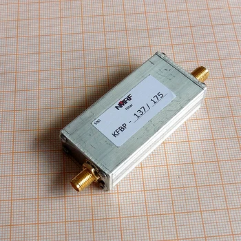 Nemokamas pristatymas KFBP-137/175 137~175MHz VHF juosta filtru, SMA interface jutiklis