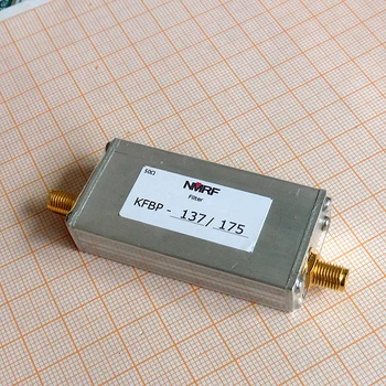 Nemokamas pristatymas KFBP-137/175 137~175MHz VHF juosta filtru, SMA interface jutiklis