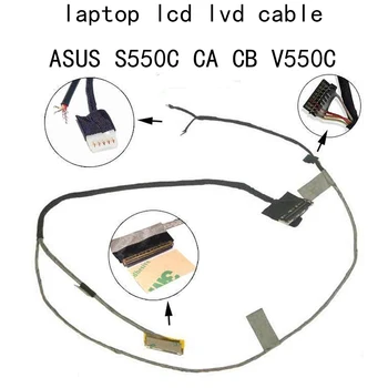 Nešiojamas lcd lvds laido Touch Asus S550 S550C S550CA CB CM V550C CA R550CA 1422-01CR000 1422-01CW000 vaizdo flex Kabeliai 40 pin