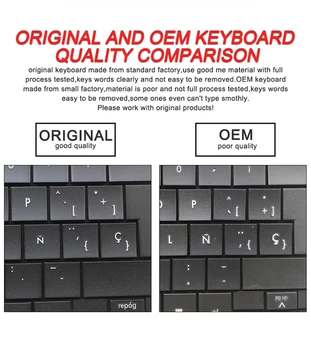 Nešiojamojo kompiuterio klaviatūra HP Probook 430 G5 440 G5 445 G5 JAV anglų juoda su rėmu standartas naujų L21585-001 9Z.NEESW.001