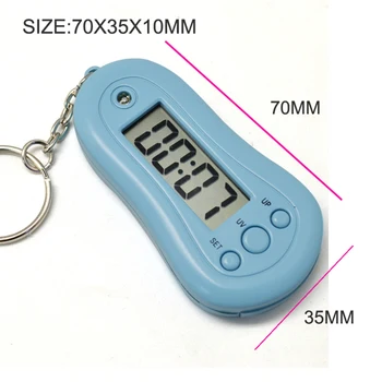 Nešiojamų ir Mados UV detektorius blue UV meter su keychain laiko rodymas didmeninė dropshipping