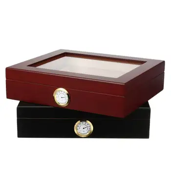 Nešiojamų Kedro Medienos Kelionės Cigarų Humidoras Dėžutė Cigarų Atveju Drėkintuvas Drėgmėmačiu Cigarų Humidoras Sigaren Laikymo Dėžutė Dovanų Dėžutėje