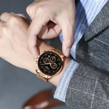 NIBOSI Relogio Masculino vyriški Kvarcas riešo žiūrėti vyrams, Verslo laikrodžius viršuje Prabangos Prekės ženklo Laikrodį, suknelė, mados laikrodžiai naujas