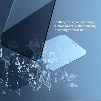 NILLKIN iPhone 12 mini Pro Max Screen Protector [Privatumo Apsaugos] Anti-Scratch Grūdintas Stiklas iPhone 12 Pro Max