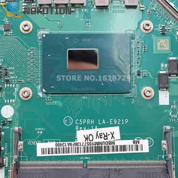 NOKOTION C5PRH LA-E921P MBDUMMY057 Pagrindinės plokštės Acer Predator Helios 300 G3-571 SR32Q I7-7700HQ CPU GTX 1060 GPU DDR4