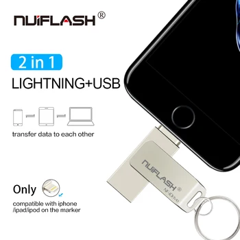 Nuiflash Usb Flash Drive 8GB 16GB 32GB 64GB 128GB Pen ratai storage memory stick 