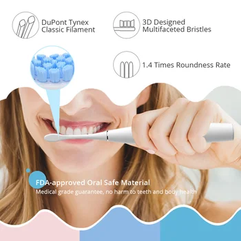 Oclean dantų šepetėlį Galvos Oclean X/X Pro/Z1/F1/Vienas/Oro 2 Elektros Sonic dantų šepetėlį Maisto kokybės TPE/PP Medžiaga FDA Sertifikavimo
