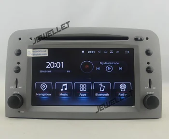 Octa core IPS ekranas Android 10 Car DVD GPS radijo Navigacijos Alfa Romeo 147 GT su 4G/Wifi DVR OBD veidrodis nuorodą 1080P
