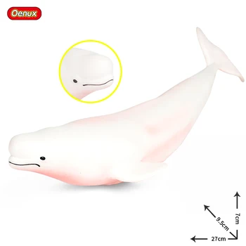 Oenux Minkštas Sea Life Ryklių, Banginių Vėžlys Vėžlys Ruonių, Delfinų Modelis Veiksmų Skaičiai Vandenyno Jūrų Gyvūnų Surinkimo Žaislas Vaikui Dovana