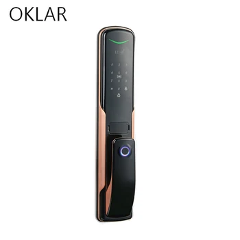 OKLAR pirštų Atspaudų durų užraktas namų saugumo durys, automatinė smart lock 