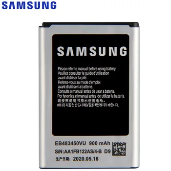 Originalaus Samsung Akumuliatoriaus C3630 C3230 C5350 C3752 GT-S5350 GT-C3230 GT-C3630 GT-C3630C GT-C3752 GT-C3528 EB483450VU 900mAh