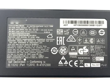 Originali PA-1131-16 FSP135-ASAN1 19V 7.1 135W maitinimo šaltinis Acer ASPIRE L100 L320 L3600 L310 VN7 V15 laptopAC adapteris įkroviklis