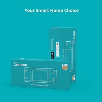 Originalioje Pakuotėje Sonoff RF WiFi Smart Switch Nuotolinio Pažangi Belaidžio ryšio Valdymo Laikmatis Šviesos Jungiklis, Energijos Taupymas, 