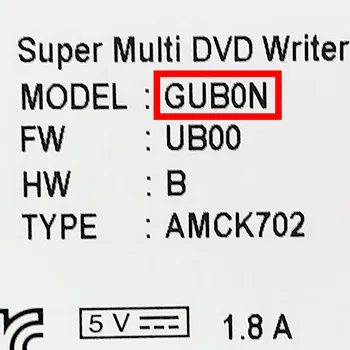 Originalus GUB0N GUD0N GU90N 9.5 mm DVDRW Ultra Slim Vidaus Ratai SDX0F76552 SDX0F76554 Y400 Y410 Y410P Y430P Y500 Y510 Y510P