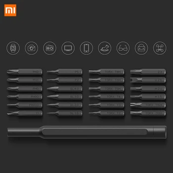 Originalus Pasaulinė Versija Xiaomi Mijia Wiha Kasdienio Naudojimo Rinkinys 24 Tikslumo Magnetinių Bitų Alluminum Box 