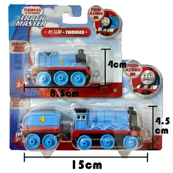 Originalus Thomas ir Draugų, Naujų Traukinių Modelis TrackMaster Lydinio Traukinio Metalo Variklio Žaislas Tinka Track Set Žaislai Vaikams