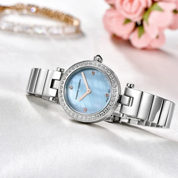 PAGANI Moterų Prabangūs Laikrodžiai Moterims Žiūrėti Top Brand Crystal Mados Vandeniui Moterų Riešo Žiūrėti Moterų Laikrodžiai Relogio Feminino