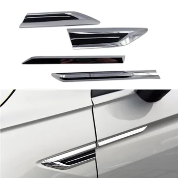 Para. 2016 m. 2017 m. 2018 m. Vw Tiguan Mk2 emblema de ala šoninės puerta de pegatina embellecedora
