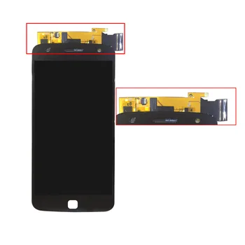 Patikrintas Super AMOLED LCD Motorola Moto Z Žaisti XT1635 Ekranas LCD Touch panel skaitmeninis keitiklis Assemly atsarginės dalys