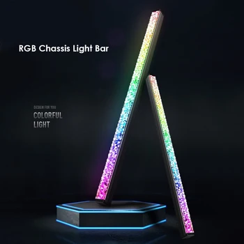 PC Atveju LED Šviesos Juosta PC Važiuoklės Dekoratyvinės Lempos Office Diamond ARGB Naudojamos RGB Rūpintis Kompiuterių Reikmenys
