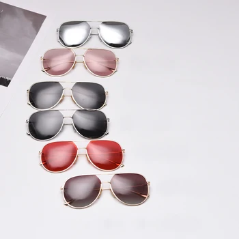 Peekaboo retro poliarizuoti akiniai nuo saulės vyrams, metalo, aukso, juoda moterų negabaritinių saulės akinius vairavimui vasaros stilių, aukštos kokybės