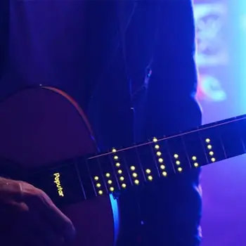 Poputar T1 36 Colių Eglė Raudonmedžio Akustinė Gitara LED Smart Gitara gitara, gitara App BT5.0 Guitarra Muzikos Instrumentai Su Maišeliu