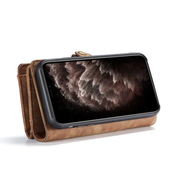Prabangus Odinis Flip Case For iphone 6s 7 8 plius 11 12 mini pro x xs xr max Funda Etui Piniginės Telefono Dangtelį priedai Coque krepšiai