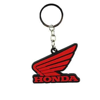 Prekės ženklo logotipas Ženklelis Emblema automobilių stlye motociklu dalys, motoroleriu purvo duobę bike moto raktų pakabukai honda 