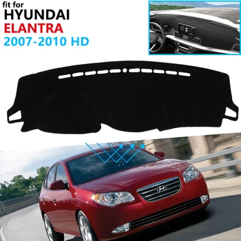 Prietaisų skydelio Dangtelis Apsauginis Padas Hyundai Elantra 2007 m. 2008 m. 2009 m. 2010 m. HD Avante I30 Automobilių Reikmenys galiniu langu skėtį nuo saulės Kilimas