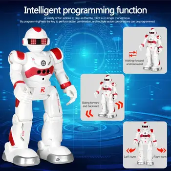 Protas Robot Dance Dainuoti programable Veiksmų Skaičius, Elektros, Nuotolinio Valdymo Švietimo Inteligente RC robotai Dovanos Vaikams, Žaislai