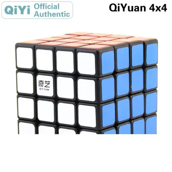 QiYi QiYuan S 4x4x4 Magic Cube MoFangGe 4x4 Cubo Magico Profesinės Neo Greitis Kubo Galvosūkį Antistress Žaislai Vaikams